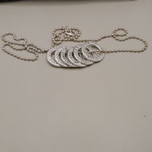 Silver Inspirational Pendant Necklace